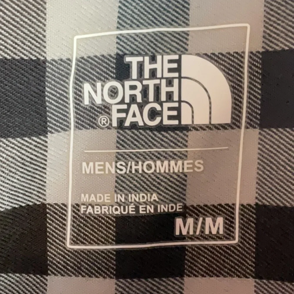 The North Face‎ Shirt Mens Medium Checkered Outdoors Button Down